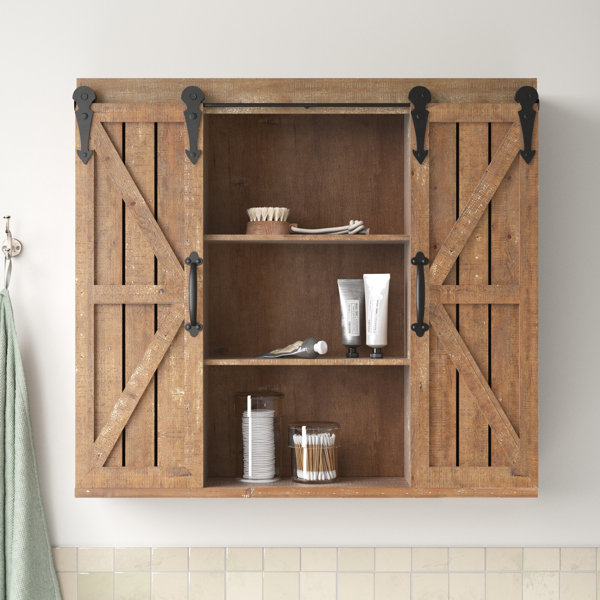 Rustic Bathroom Storage – Rispa