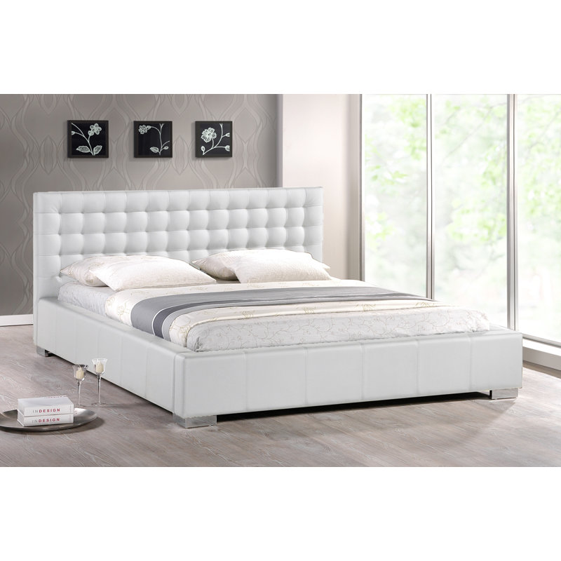Ivy Bronx Coppock Tufted Upholstered Low Profile Platform Bed Reviews Wayfair