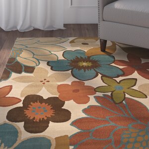 Bienville Ivory/Gold Area Rug