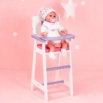 baby doll high chair wayfair