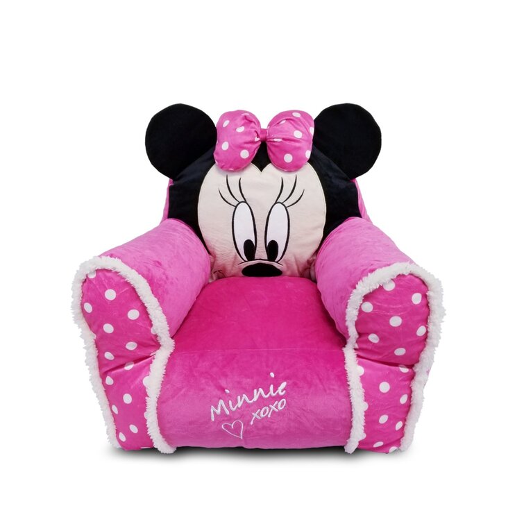 Disney Minnie Toddler Bean Bag Chair Pink Bean Bag Chair