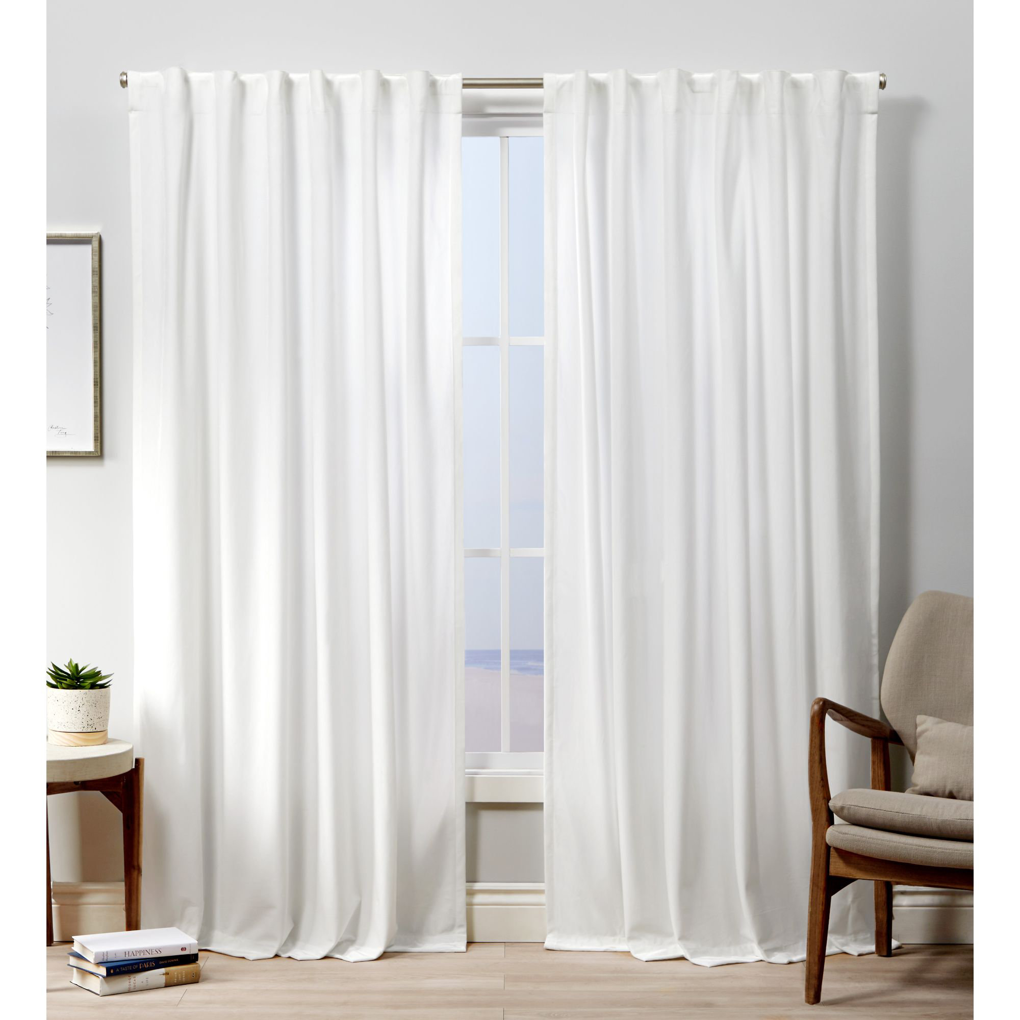 Mercer41 Tremblay Velvet Heavyweight Hidden Solid Room Darkening Mercer41 Tremblay Velvet Heavyweight