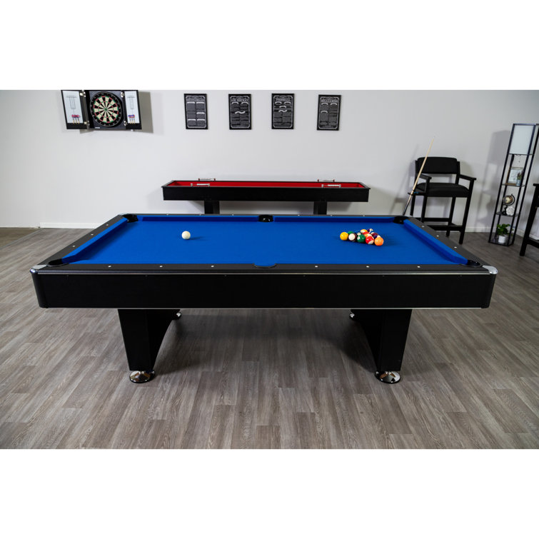 ふるさと割 Extreme Portable Pool Billiards Cue Stick Table Top Holder 3-Place  Purple