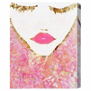 'Goldbloom Coveted' Graphic Art Print on Canvas