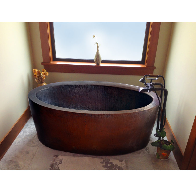 Dakota 64" x 36" Freestanding Soaking Bathtub