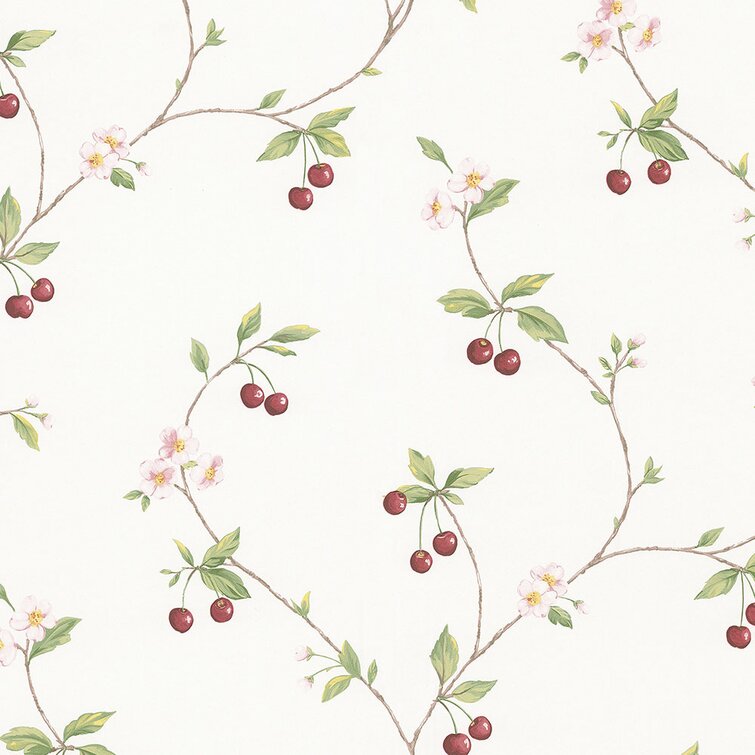 Charlton Home® Jamir Floral Wallpaper & Reviews | Wayfair