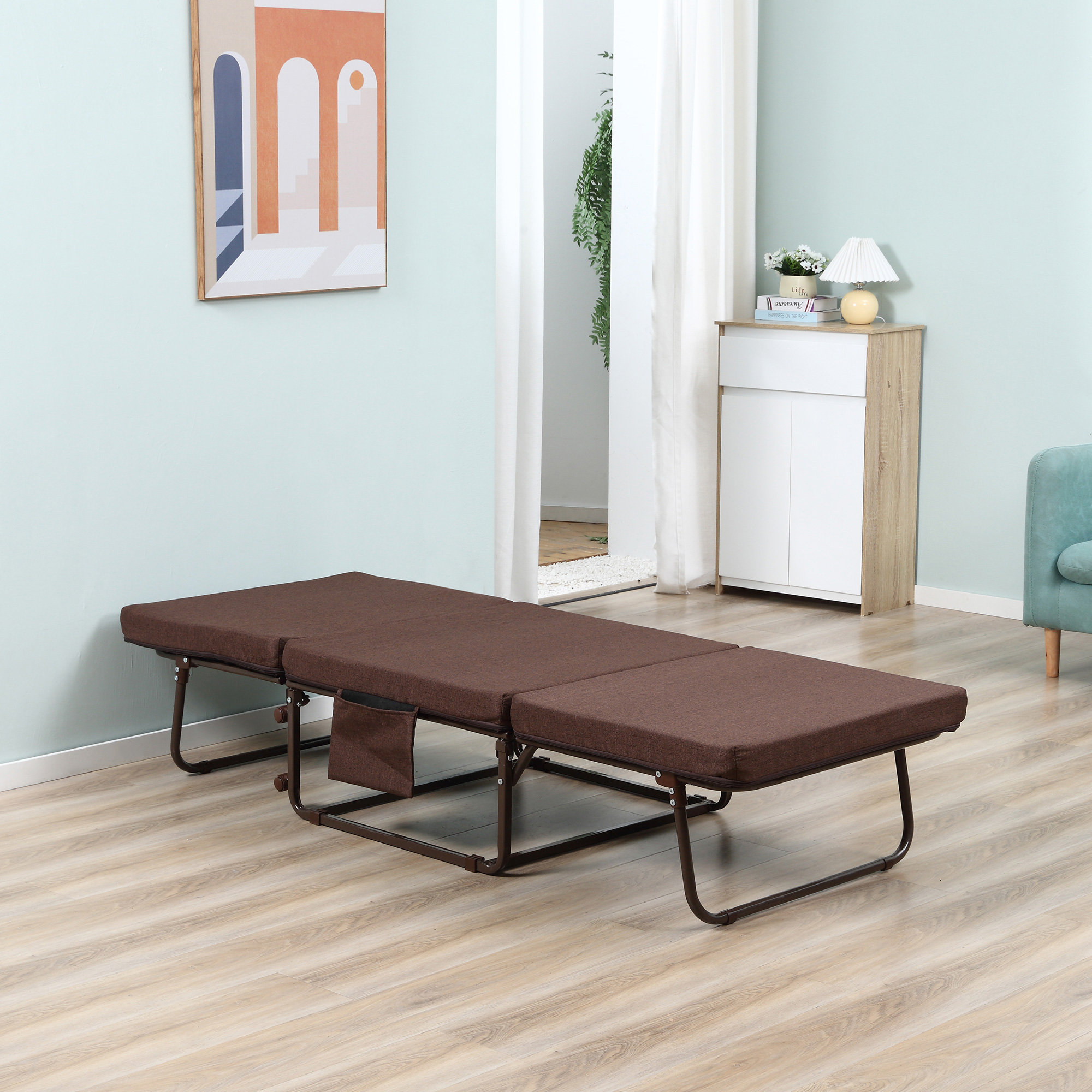 Alwyn Home Samual Twin 15'' Folding Bed with Mattress Included Wayfair