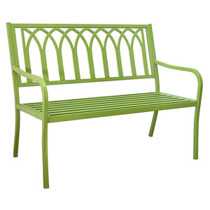 Blankenship Steel Garden Bench