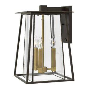 Dexter 3-Light Outdoor Wall Lantern