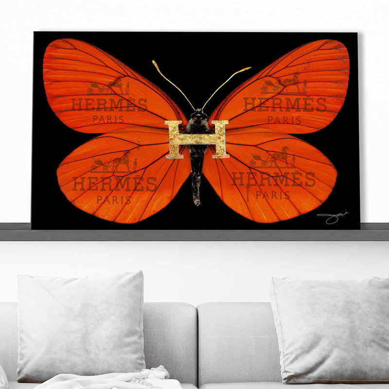 Hermes Butterfly (Horizontal) by By Jodi - Graphic Art