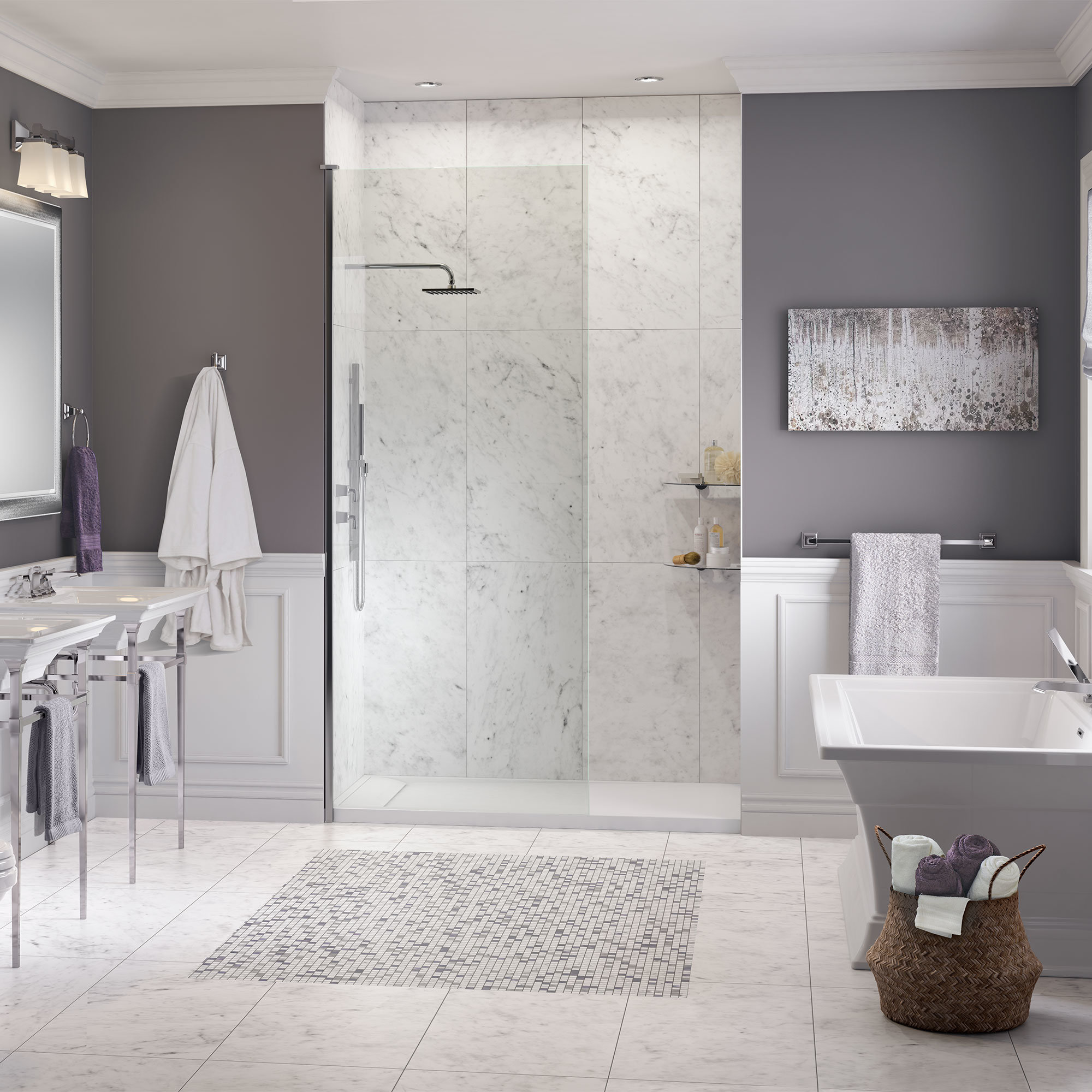 American Standard Townsend 60" x 30" Shower Base Wayfair