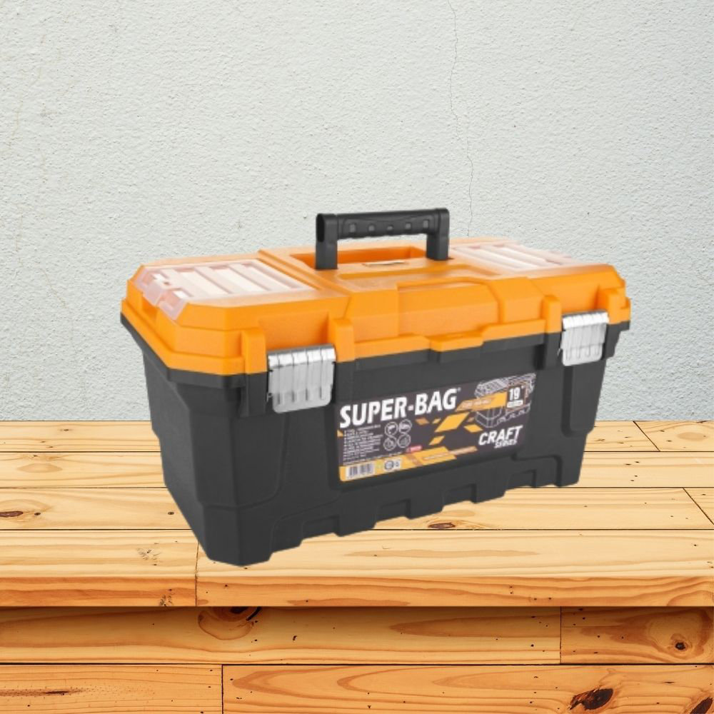 Casaculina 19” Tool Box with Removable Tool Tray, 2 Pieces Set Wayfair