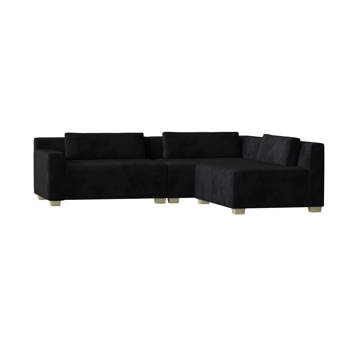 Cortesi Home Boston 142 Left Hand Facing Sectional Wayfair
