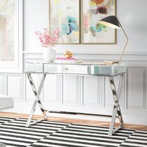 wayfair mirrored desk