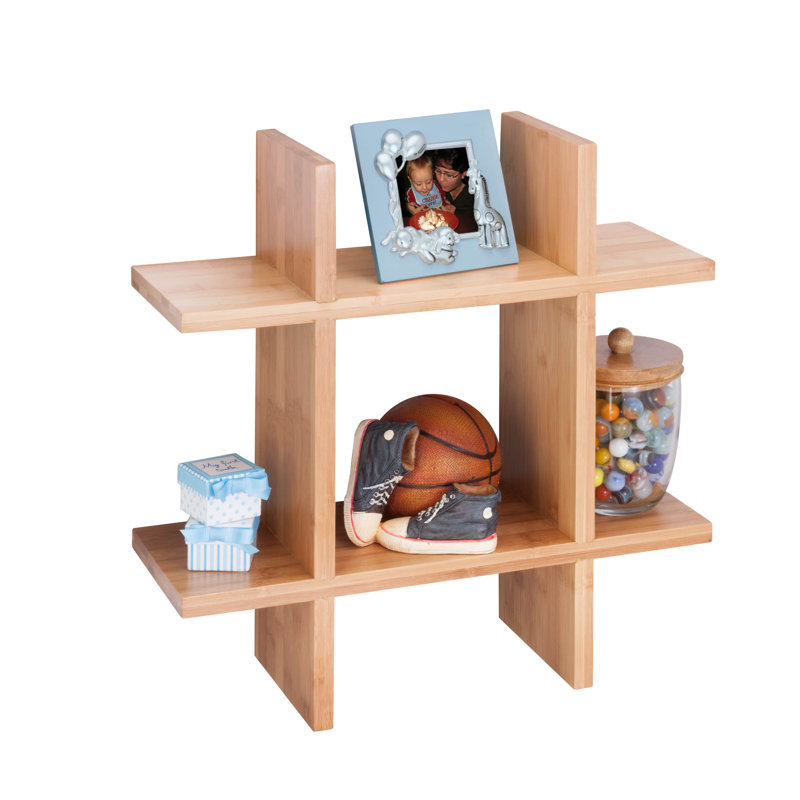 Honey Can Do Bamboo Wall Shelf Wayfair