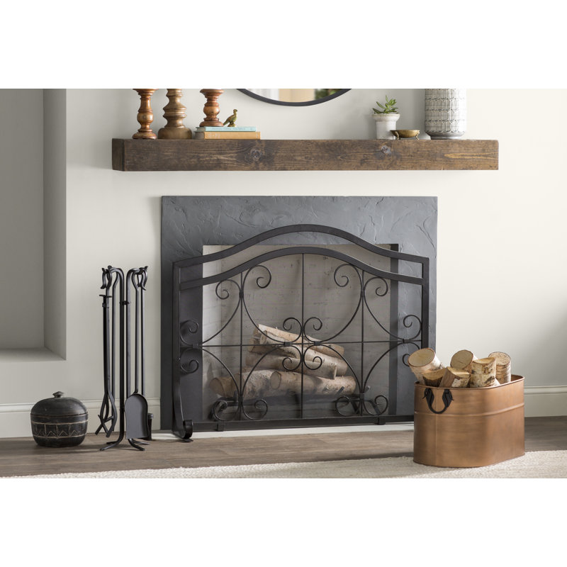 Plow Hearth Single Panel Iron Fireplace Screen Reviews