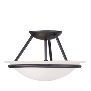 Larchmont 2-Light Semi Flush Mount