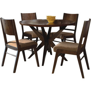 Carrion 5 Piece Dining Set by Mercury Row