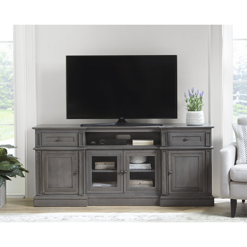 Birch Lane Albertyne Solid Wood Tv Stand For Tvs Up To 85 Reviews Wayfair