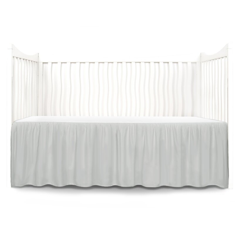 Harriet Bee Gonvick Dust Ruffle Crib Skirt Reviews Wayfair