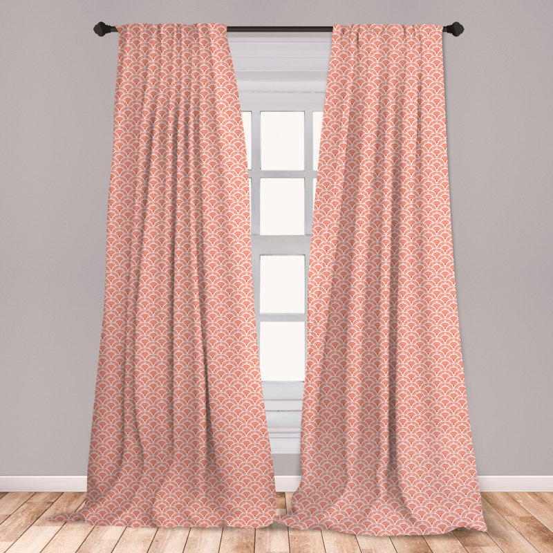 Ambesonne Boho Design Window Valance Curtain for Kitchen Bedroom in 2 Sizes
