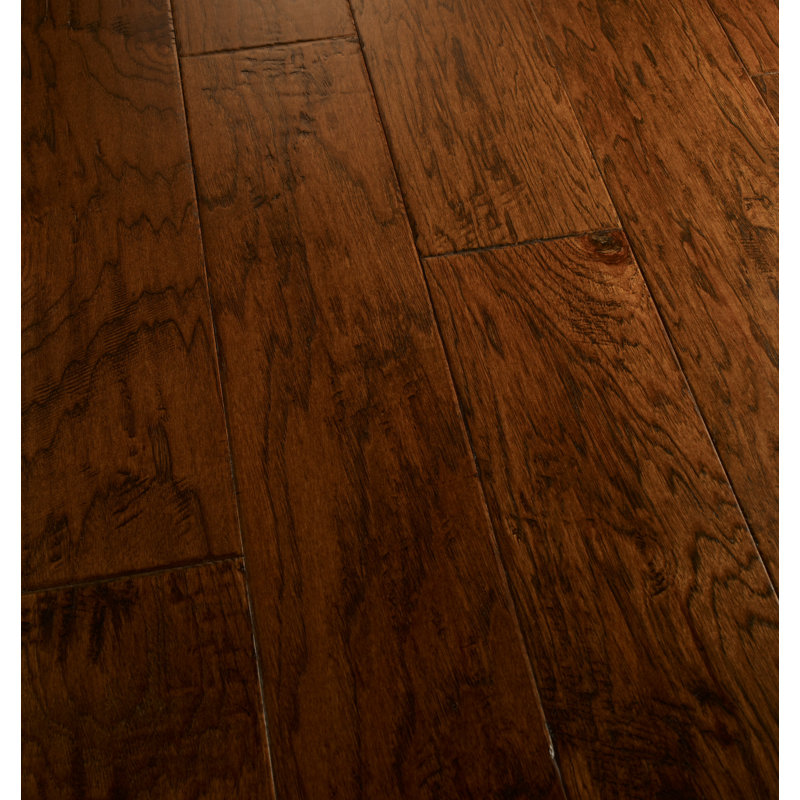 Penultimate 7" Solid Hickory Hardwood Flooring in Leadership