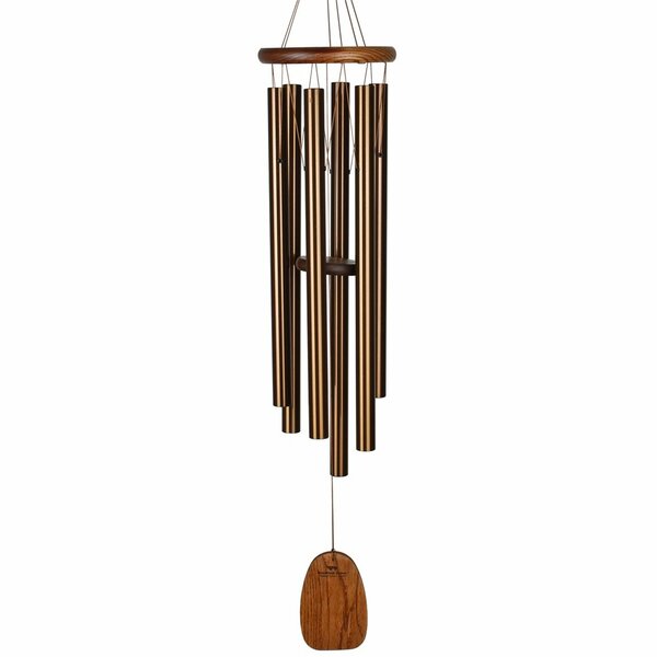 Large Wood Vintage Copper Wind Chime Metal 16 Tubes Anti-rust Garden Wind Chime 