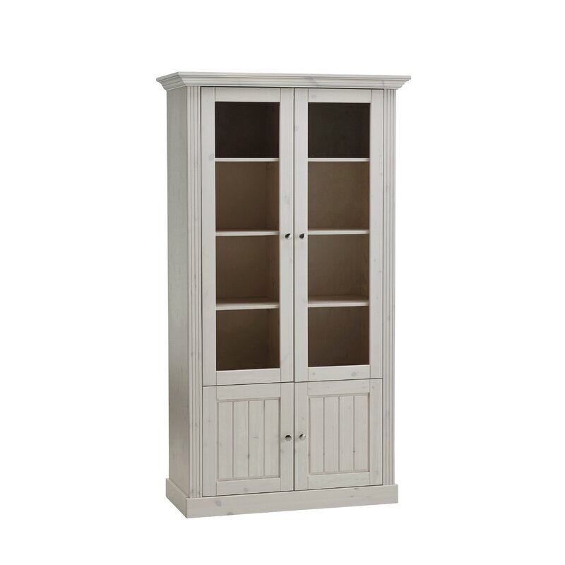 Beachcrest Home Monaco Solid Wood Display Cabinet & Reviews | Wayfair.co.uk