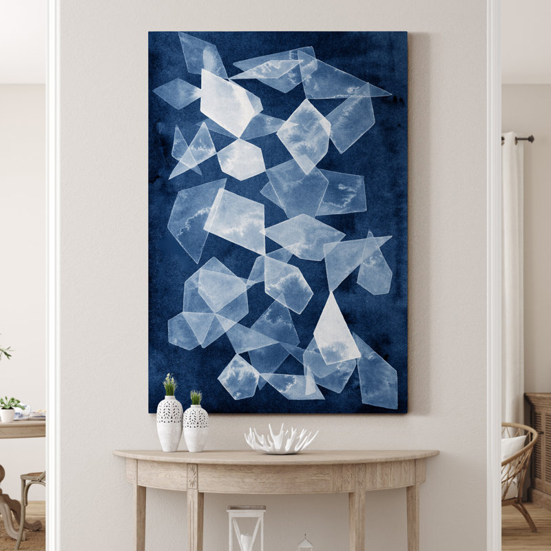 Corrigan Studio Red And Gold Abstract Ii Painting Print On Canvas Wayfair