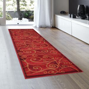 Whitaker Red Area Rug