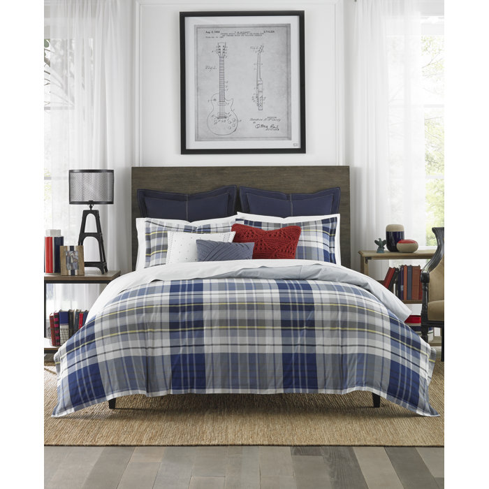 Tommy Hilfiger Poquonock Plaid Comforter Set Wayfair Ca