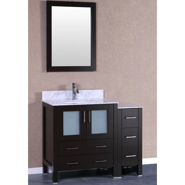 Breakwater Bay Lucey 42 Single Bathroom Vanity Set With Mirror Breakwater Bay Lucey 42 Single Bathroom Vanity Set With Mirror Wayfair