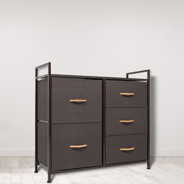 Latitude Run Molen 5 Drawer Combo Dresser Wayfair Ca