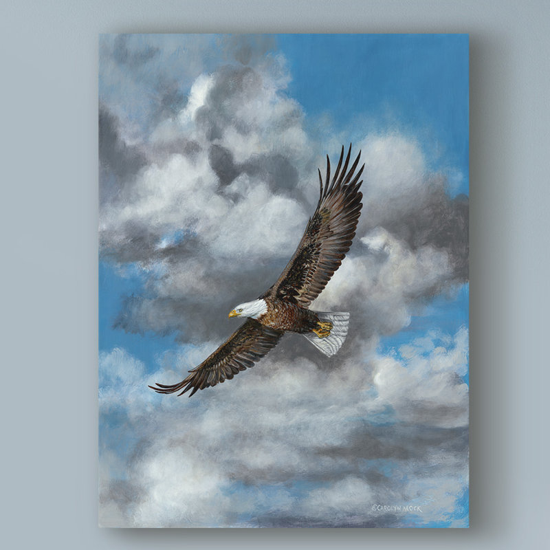 Millwood Pines The Soaring Eagle Acrylic Painting Print On