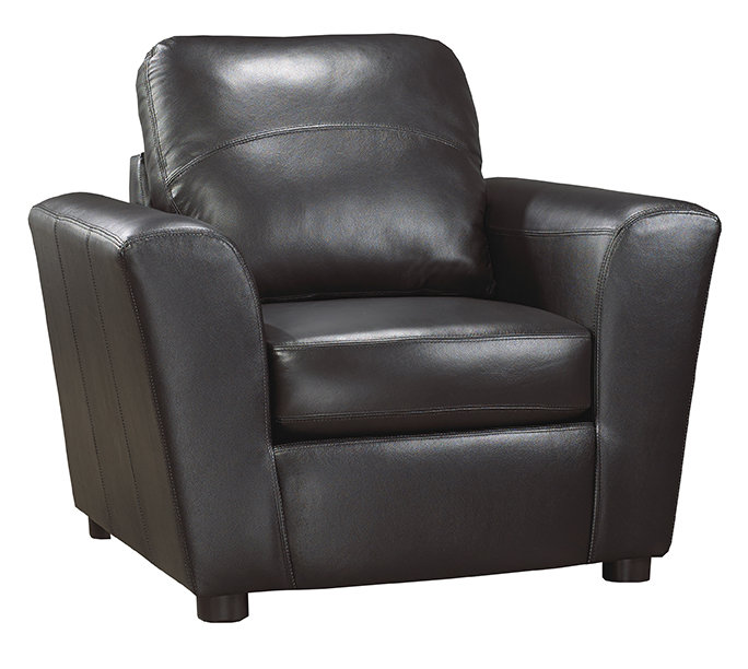 Red Barrel Studio Lidiya Italian Leather Club Chair Wayfair