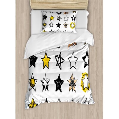 East Urban Home Star Duvet Cover Set Wayfair