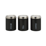 black tea coffee canisters