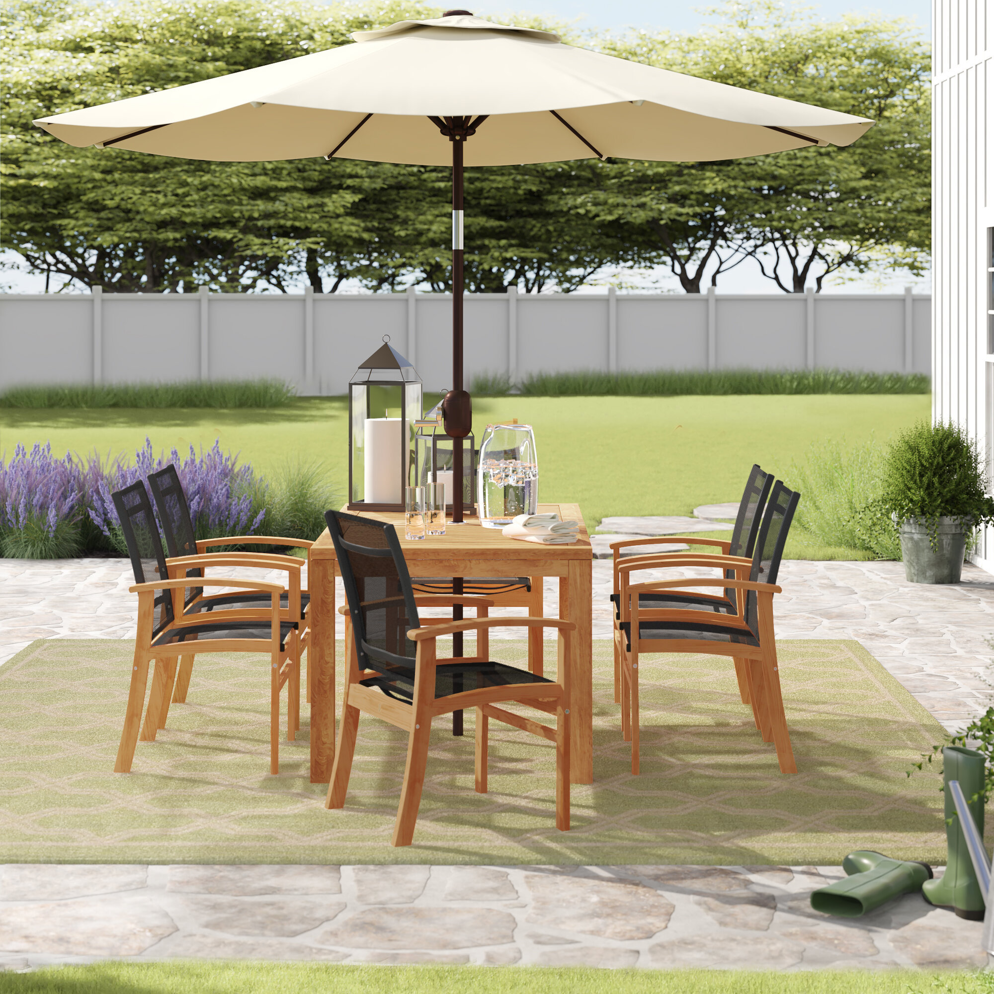 Extended Black Friday Sale On Teak Patio Dining Sets Wayfair