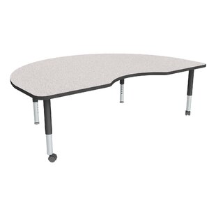 kidney shaped classroom table