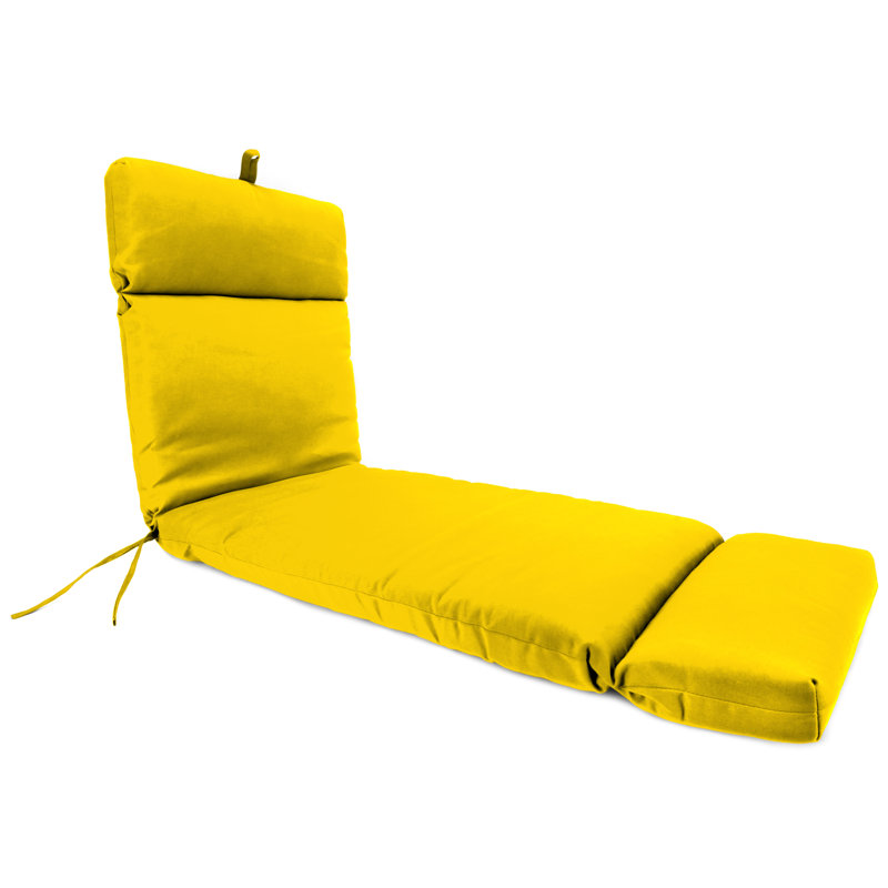 French Edge Indoor/Outdoor Chaise Lounge Cushion