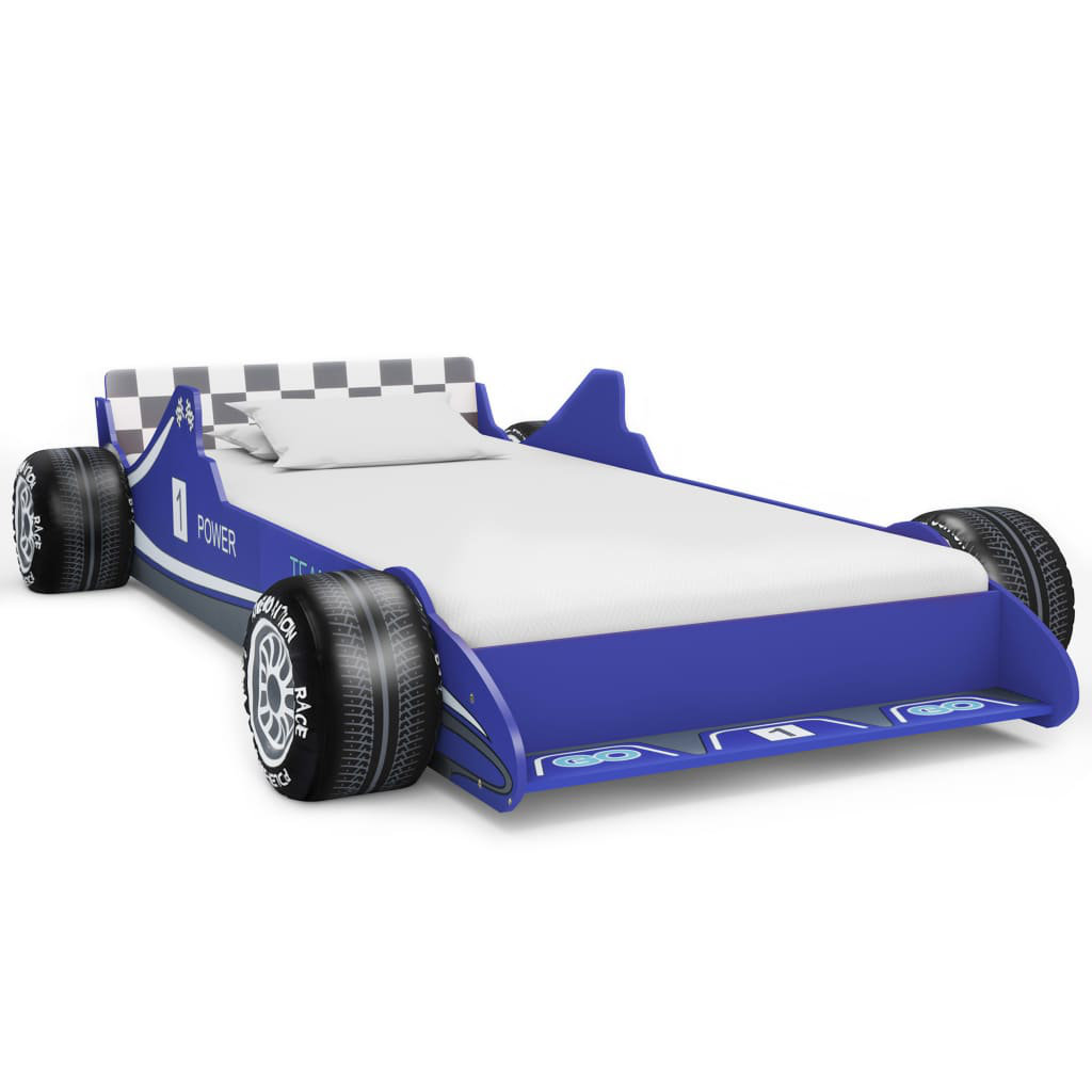 children's race car bed