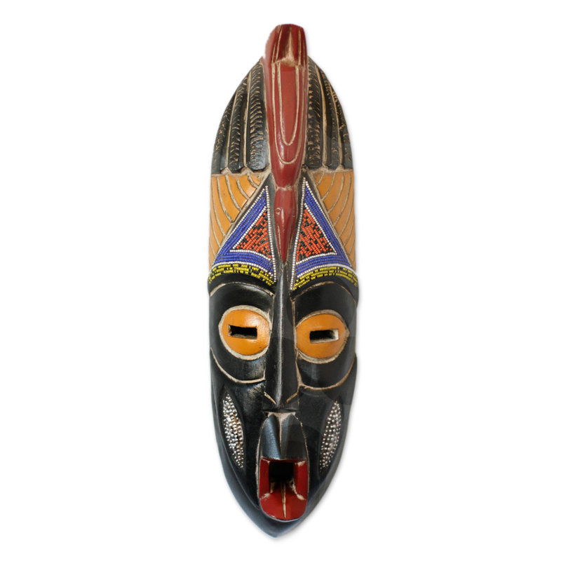 World Menagerie Unfortunate Nigerian Mask Wall Decor Wayfair
