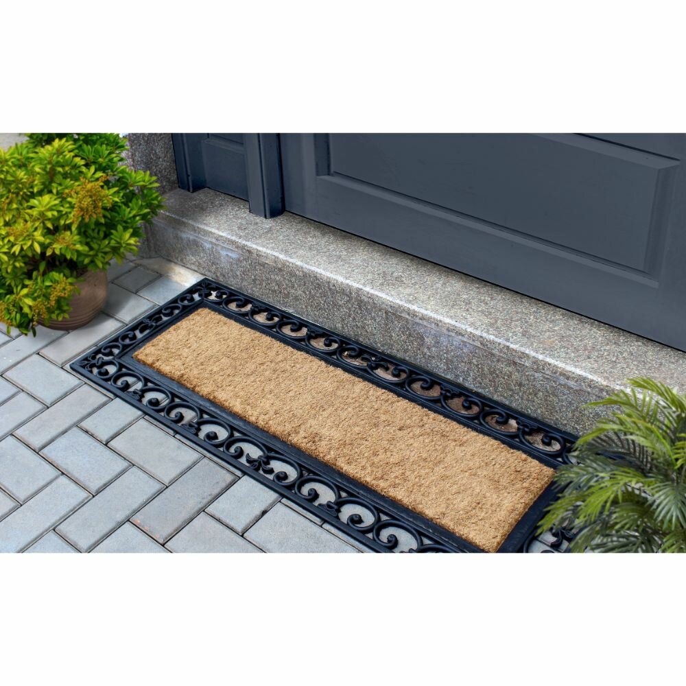 Canora Grey Brunell Irongate Rubber Coir 48 In X 18 In Non Slip