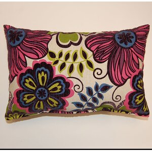 Clementine Fuchsia Lumbar Pillow