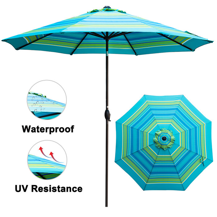 Freeport Park Framlingham 11 Market Umbrella Reviews Wayfair Ca