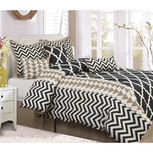 Josh 7 Piece Reversible Comforter Set