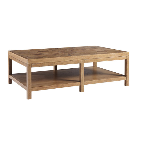 Tommy Bahama Home Los Altos Solid Wood Abstract Coffee Table With