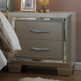Go to store & view more images Harriet Bee Rocky 2 Drawer Nightstand