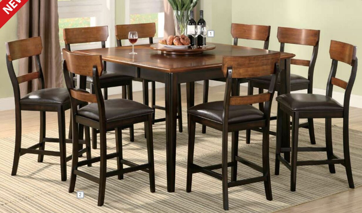 Loon Peak Coaldale Counter Height Extendable Dining Table & Reviews ...