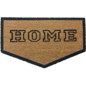 Home Plate Shaped Doormat